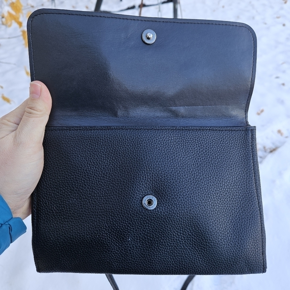 Coach Triple Crossbody in Colorblock black white pink - Picture 11 of 16
